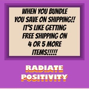 Bundle & save! No when you bundle, you save on shipping!